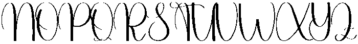 Bold Regular otf (700) Font UPPERCASE