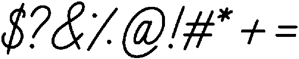 Bold Souls Script Regular otf (700) Font OTHER CHARS