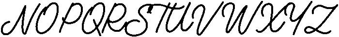 Bold Souls Script Regular otf (700) Font UPPERCASE