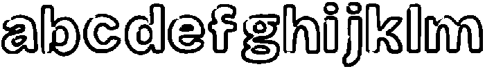 Bold Writer Ouline Bold otf (700) FONT