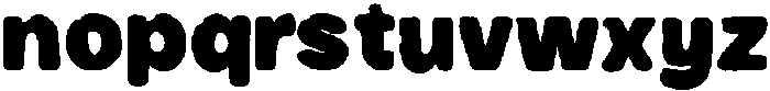 Bold Writer Regular otf (700) Font LOWERCASE