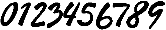 Bold otf (700) Font OTHER CHARS