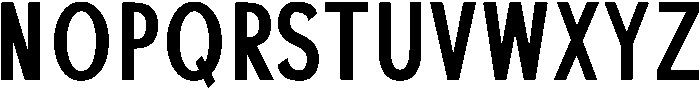 Bold otf (700) Font UPPERCASE