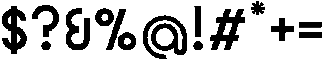Bold otf (700) Font OTHER CHARS