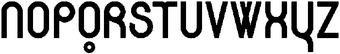 Bold otf (700) Font UPPERCASE