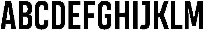 Bold otf (700) Font UPPERCASE
