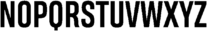 Bold otf (700) Font UPPERCASE