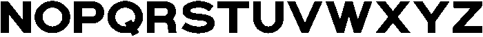 Bold otf (700) Font UPPERCASE