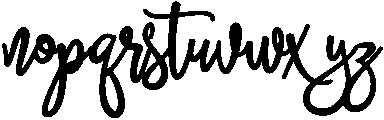 Bold otf (700) Font LOWERCASE