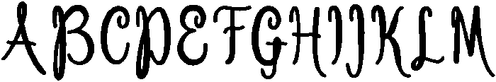 Bold otf (700) Font UPPERCASE