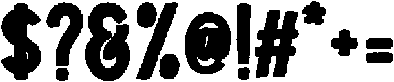 Bold otf (700) Font OTHER CHARS