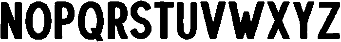 Bold otf (700) Font LOWERCASE