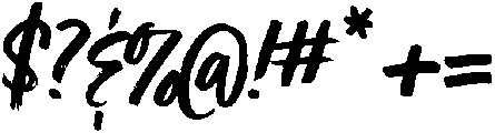 Bold otf (700) Font OTHER CHARS