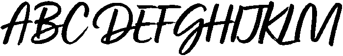 Bold otf (700) Font UPPERCASE