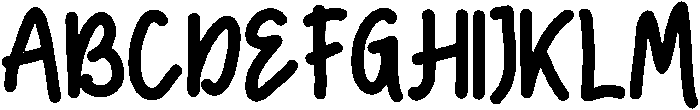 Bold otf (700) Font UPPERCASE