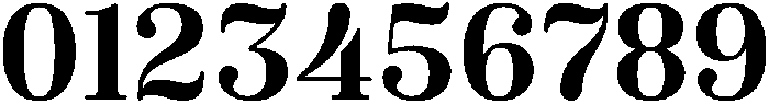 Bold otf (700) Font OTHER CHARS