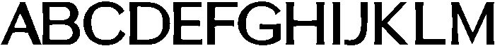 Bold otf (700) Font UPPERCASE