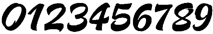 Bold otf (700) Font OTHER CHARS
