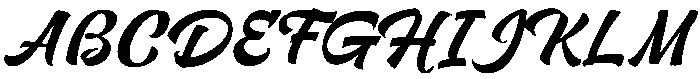 Bold otf (700) Font UPPERCASE
