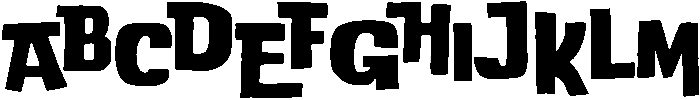 Bold otf (700) Font UPPERCASE