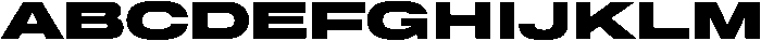 Bold otf (700) Font UPPERCASE