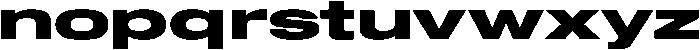 Bold otf (700) Font LOWERCASE
