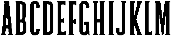 Bold otf (700) Font UPPERCASE
