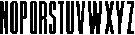 Bold otf (700) Font UPPERCASE