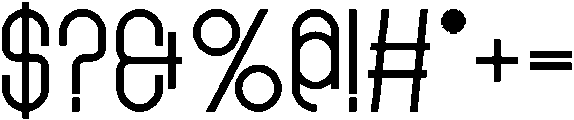 Bold otf (700) Font OTHER CHARS