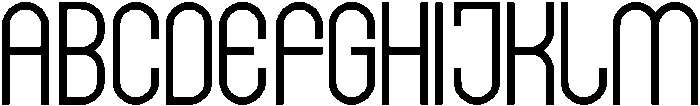 Bold otf (700) Font UPPERCASE