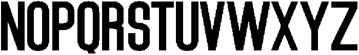 Bold otf (700) Font UPPERCASE
