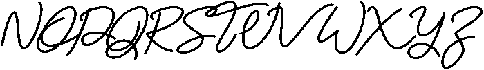 Bold otf (700) Font UPPERCASE