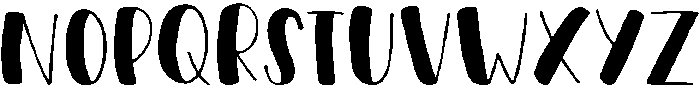 Bold ttf (700) Font UPPERCASE