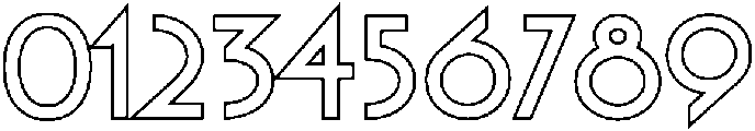 Bold ttf (700) Font OTHER CHARS