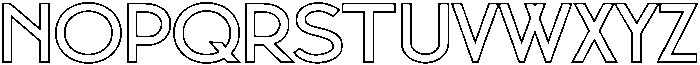 Bold ttf (700) Font LOWERCASE