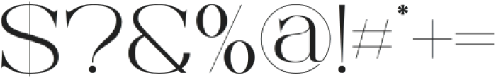 Bolda Regular otf (700) Font OTHER CHARS