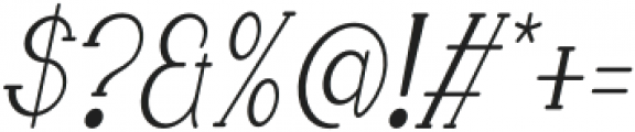 Boldatin Bold Condensed Slanted otf (700) Font OTHER CHARS