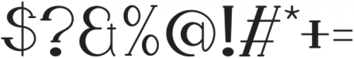 Boldatin Medium Condensed otf (500) Font OTHER CHARS
