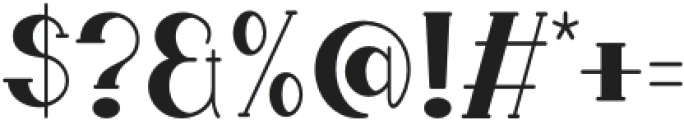 Boldatin Semi Bold Condensed otf (600) Font OTHER CHARS
