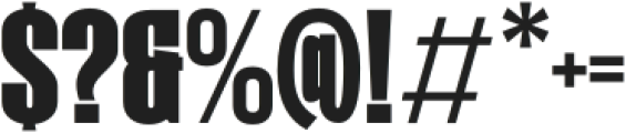 Boldiger Regular otf (700) Font OTHER CHARS