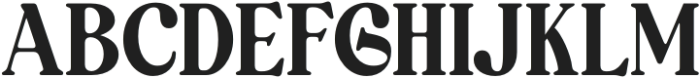 Bolding Century Regular otf (700) Font UPPERCASE