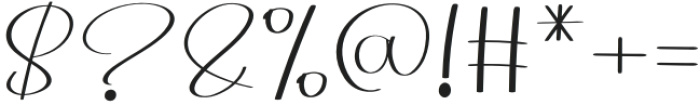 Bolding Regular otf (700) Font OTHER CHARS