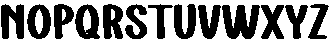 Bolding Series Regular otf (700) Font LOWERCASE
