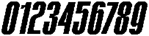 Boldmark Italic otf (700) Font OTHER CHARS