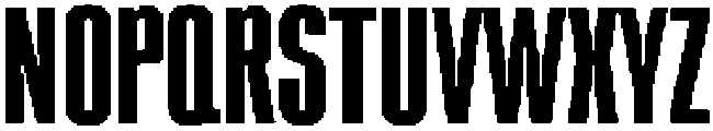 Boldmark Regular otf (700) Font UPPERCASE