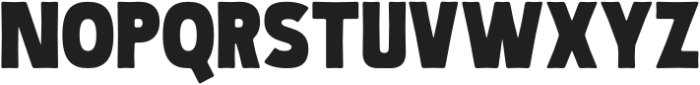 Boldric Regular otf (700) Font UPPERCASE