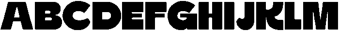 Boldspin otf (700) Font UPPERCASE