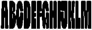 Boldsta Fat otf (700) Font UPPERCASE