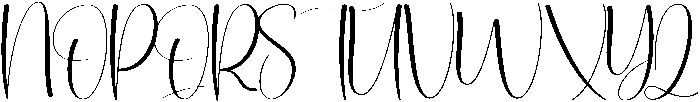 Boldy Regular otf (700) Font UPPERCASE