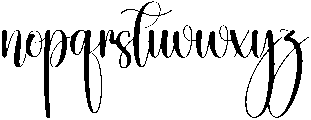Boldy Regular otf (700) Font LOWERCASE